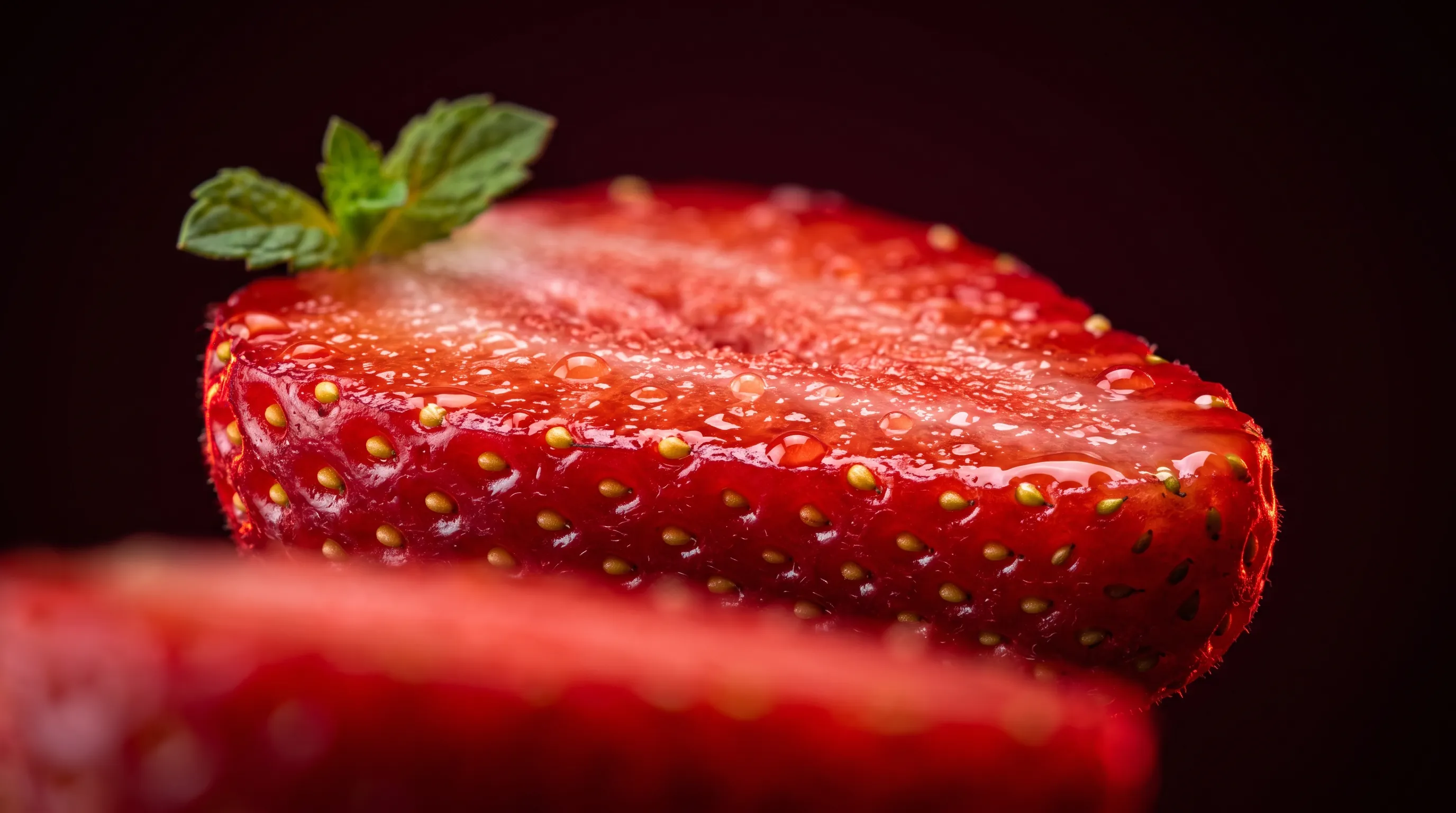 Strawberry macro